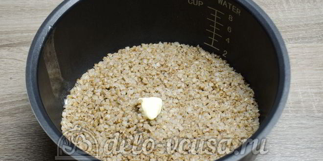 Рецепт гречки в мультиварке