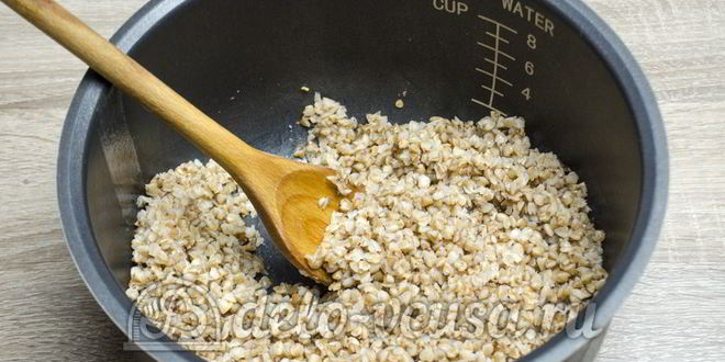 Рецепт гречки в мультиварке