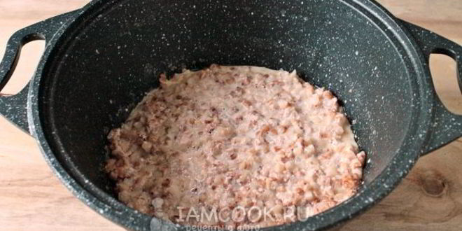 Рецепт гречневой каши на молоке для ребенка