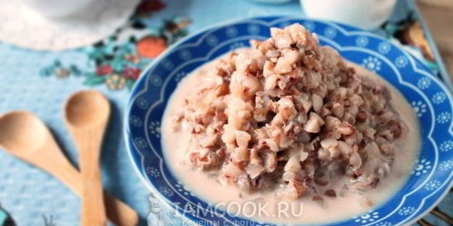Рецепт гречневой каши на молоке для ребенка
