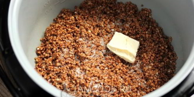 Рецепт гречневой каши на молоке в мультиварке