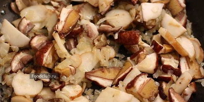 Рецепт гречневой каши с белыми грибами