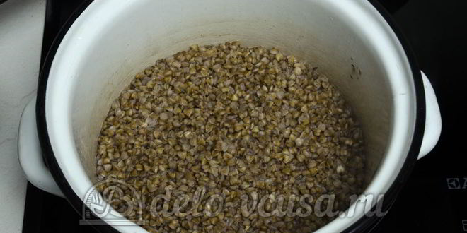 Рецепт гречневой каши с грибами