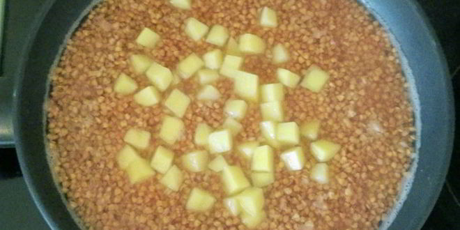 Рецепт гречневой каши с картофелем