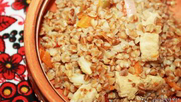 Рецепт Гречневой каши со свининой и овощами