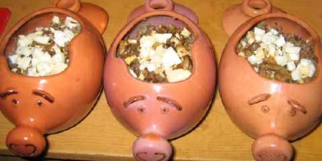 Рецепт каши гречневой с белыми грибами