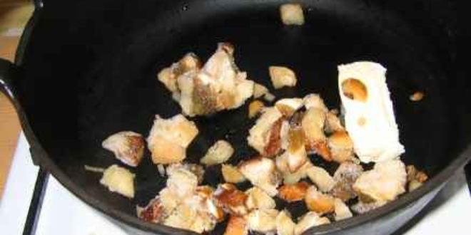 Рецепт каши гречневой с белыми грибами