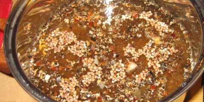 Рецепт каши гречневой с белыми грибами