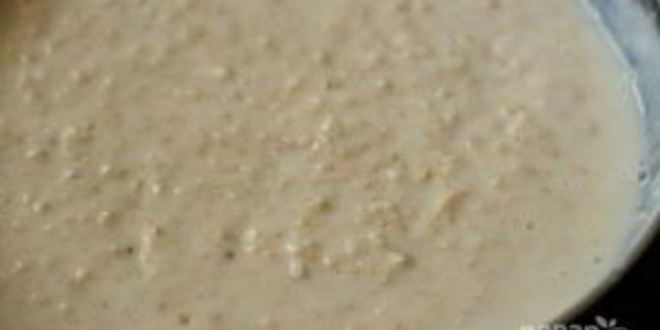 Рецепт каши из геркулеса