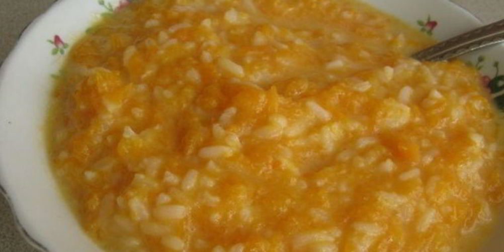 Как приготовить кашу из тыквы с рисом и молоком