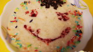 Рецепт Каши овсяной с яблоком и бананом