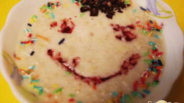 Рецепт Каши овсяной с яблоком и бананом