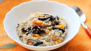 Рецепт Каши с орехами и сухофруктами