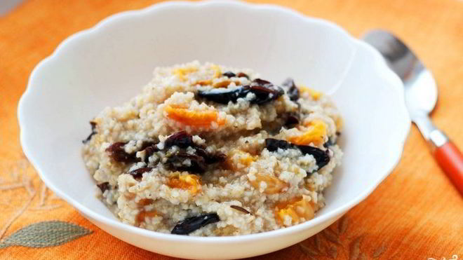 Рецепт Каши с орехами и сухофруктами
