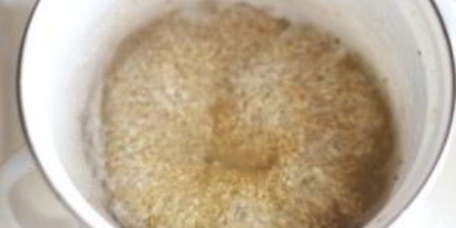 Рецепт каши с орехами и сухофруктами