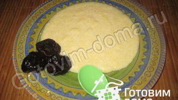 Рецепт Каши кукурузной с черносливом