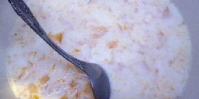 Рецепт кукурузной каши с бананом