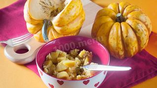 Рецепт Кукурузной каши с тыквой на воде