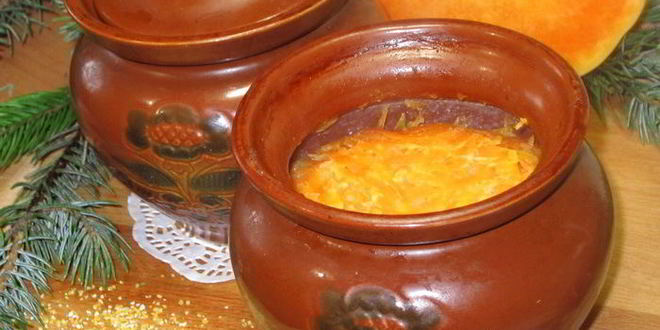 Рецепт кукурузной каши с тыквой