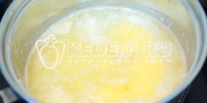 Рецепт кукурузной поленты с овощами