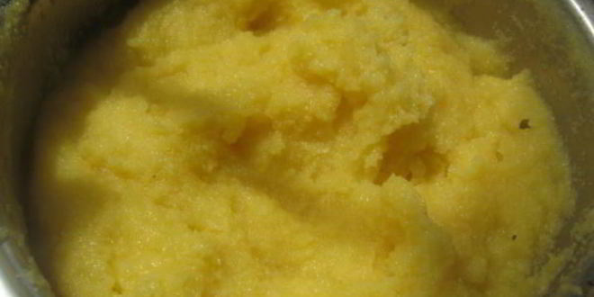 Рецепт мамалыги с грибами