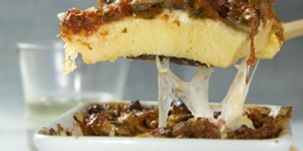 Как приготовить поленту с грибами и шафраном