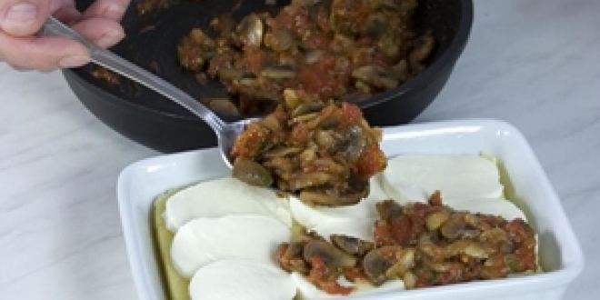 Рецепт поленты с грибами и шафраном