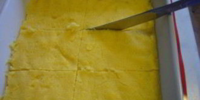 Рецепт поленты с сыром