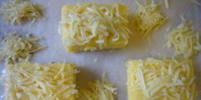 Рецепт поленты с сыром