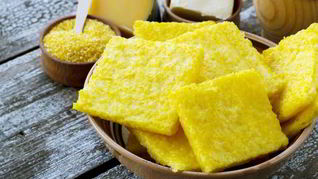 Рецепт Поленты с ветчиной и перецем