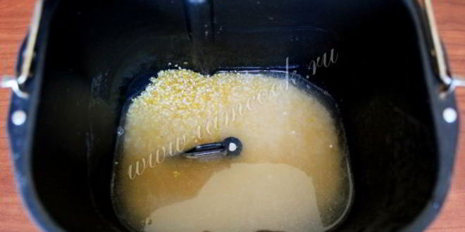 Рецепт поленты в хлебопечке