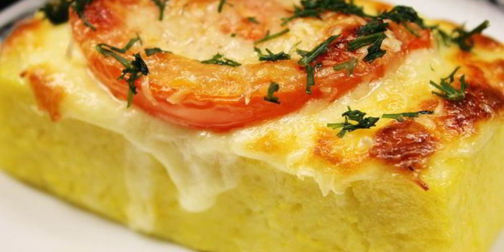 Как приготовить запеченную поленту под пармезаном
