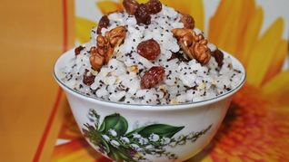 Рецепт Кутьи из риса на воде