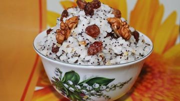 Рецепт Кутьи из риса на воде