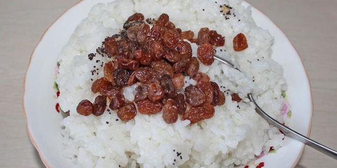 Рецепт кутьи из риса на воде