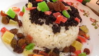 Рецепт Кутьи с рисом и изюмом