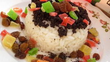 Рецепт Кутьи с рисом и изюмом