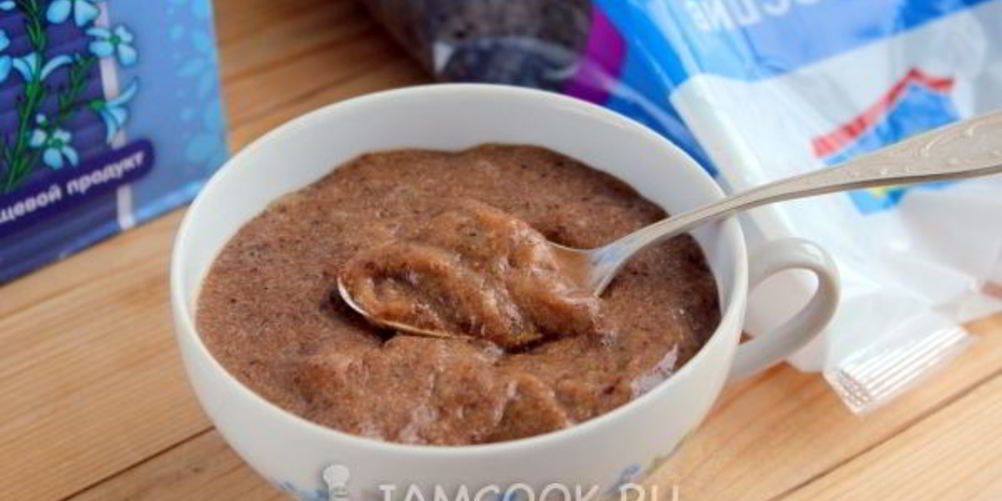 Как приготовить льняную кашу с черносливом