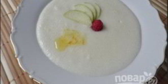 Рецепт каши манной