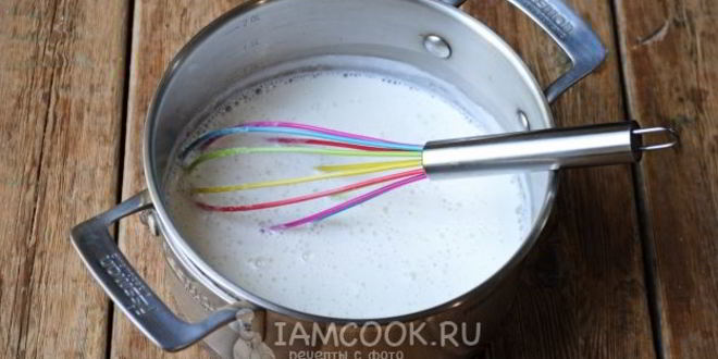 Рецепт манной каши для ребенка