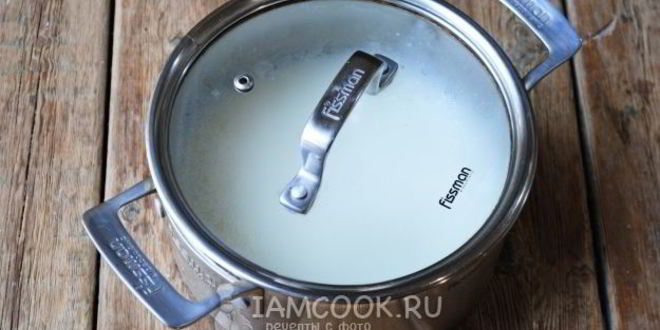 Рецепт манной каши для ребенка