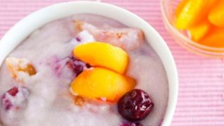 Рецепт Манной каши с фруктами в мультиварке