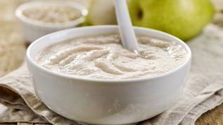 Рецепт Манной каши с грушей