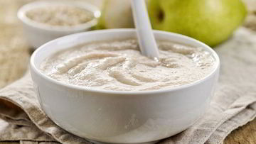 Рецепт Манной каши с грушей