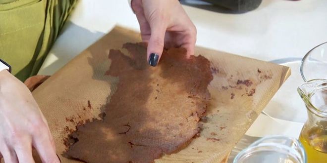 Рецепт манной каши с соленой карамелью