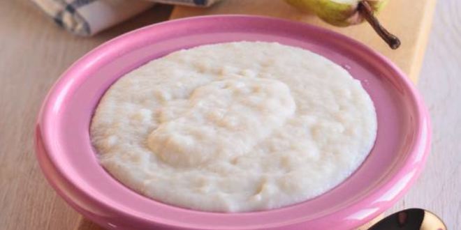 Рецепт манной каши со свежей грушей