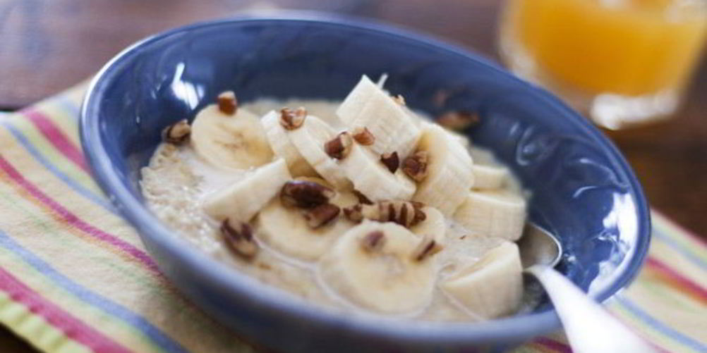 Как приготовить овсяную кашу с бананом