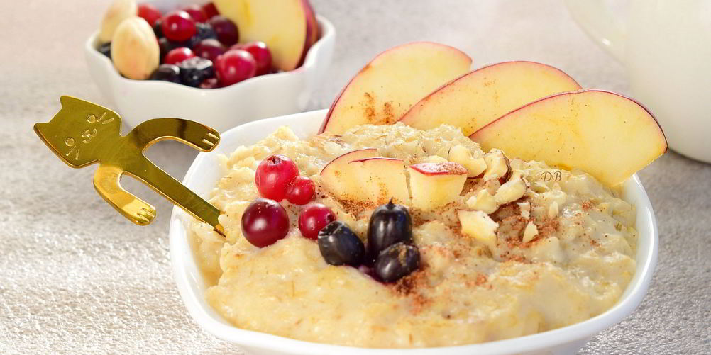 Как приготовить датскую овсянку с кусочками фруктов