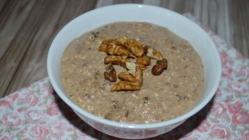 Рецепт Ленивой овсянки с черносливом