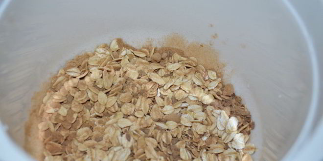 Рецепт ленивой овсянки с черносливом